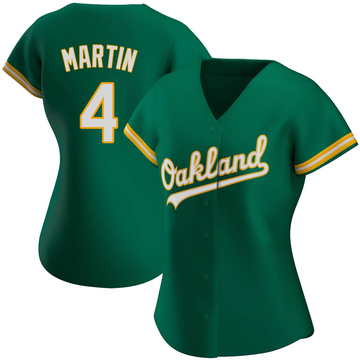 Billy Martin Women's Authentic Oakland Athletics Green Kelly Alternate Jersey