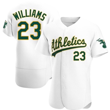 Dick Williams Men's Authentic Oakland Athletics White Home Jersey