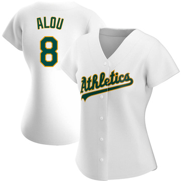 Felipe Alou Women's Authentic Oakland Athletics White Home Jersey