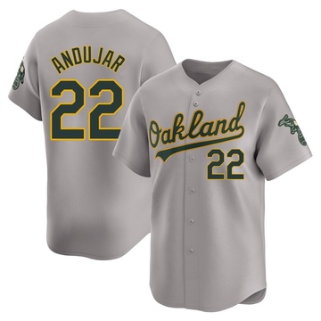 Miguel Andujar Men's Limited Oakland Athletics Gray Away Jersey