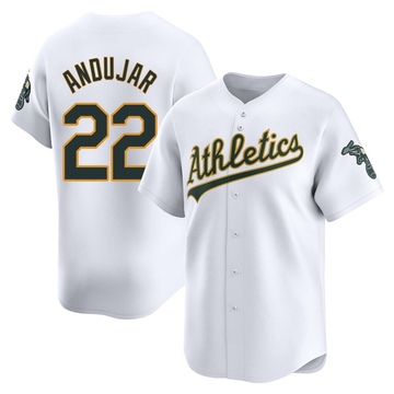 Miguel Andujar Men's Limited Oakland Athletics White Home Jersey