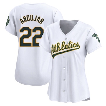 Miguel Andujar Women's Limited Oakland Athletics White Home Jersey