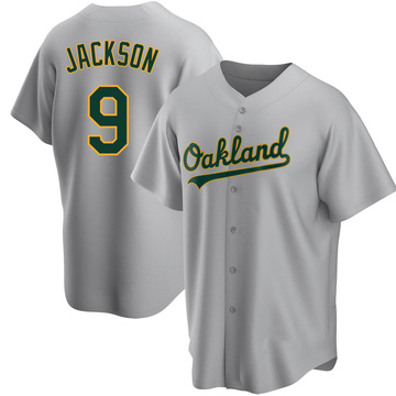 Reggie Jackson Men's Replica Oakland Athletics Gray Road Jersey