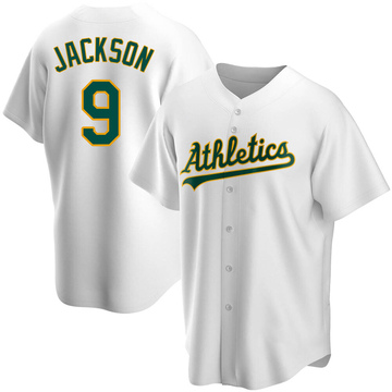 Reggie Jackson Men's Replica Oakland Athletics White Home Jersey