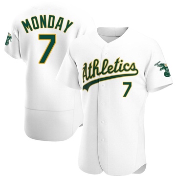 Rick Monday Men's Authentic Oakland Athletics White Home Jersey