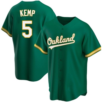 Tony Kemp Men's Replica Oakland Athletics Green Kelly Alternate Jersey